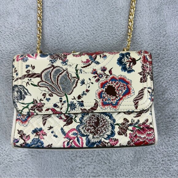 Tory Burch Fleming Small Printed Convertible Shoulder Bag Crossbody w/Dustbag - Picture 5 of 16